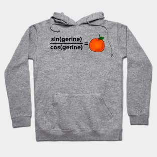 Trigonometry Tangerine Hoodie